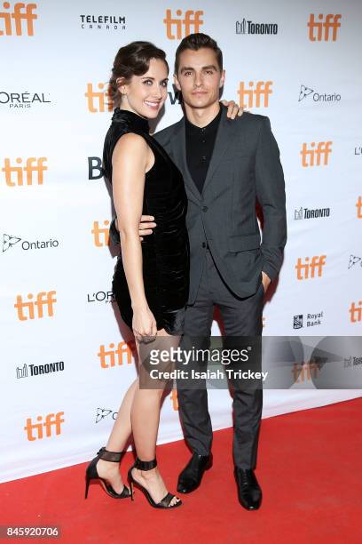Alison Brie and Dave Franco attend 'The Disaster Artist' premiere during the 2017 Toronto International Film Festival at Ryerson Theatre on September...