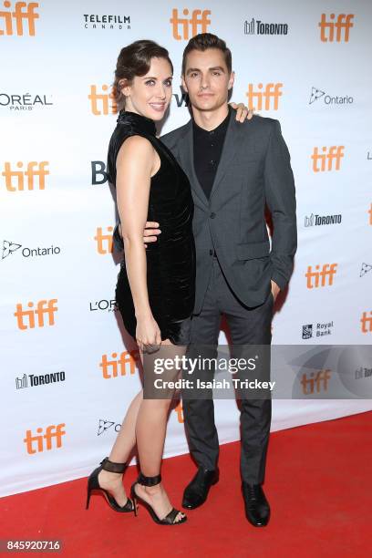 Alison Brie and Dave Franco attend 'The Disaster Artist' premiere during the 2017 Toronto International Film Festival at Ryerson Theatre on September...