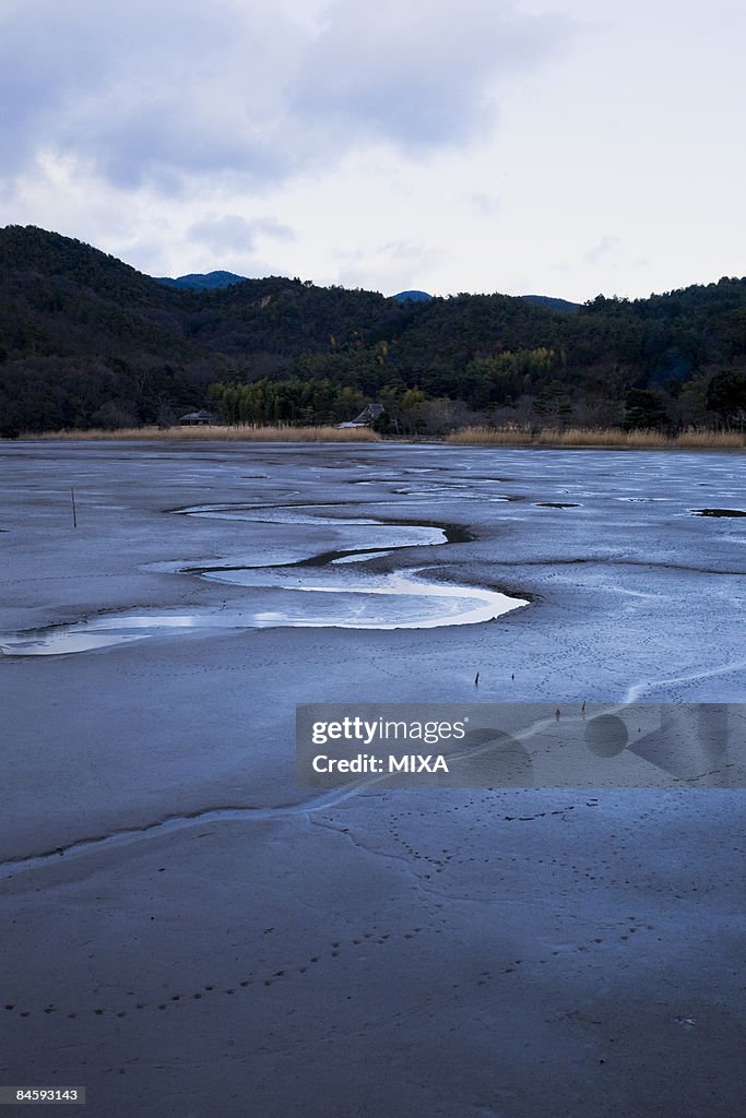 Hirosawa Pond, Kyoto, Japan