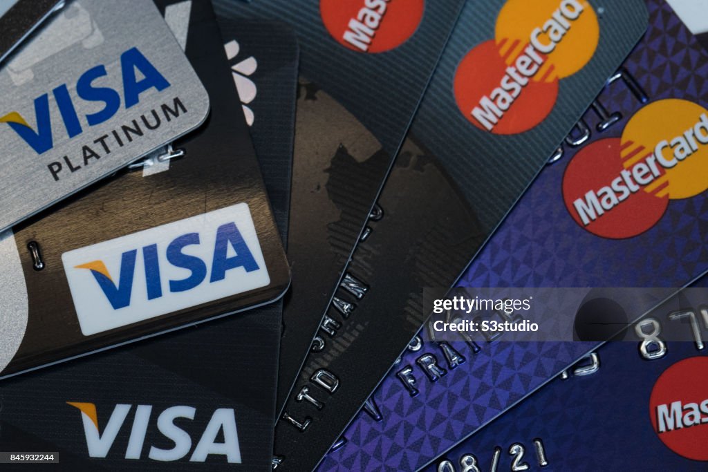 Card are arranged for a photograph on 11 September 2017, in Hong ...