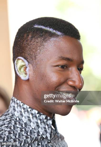 Mamoudou Athie attends the 'Unicorn Store' premiere during the 2017 Toronto International Film Festival at Ryerson Theatre on September 11, 2017 in...