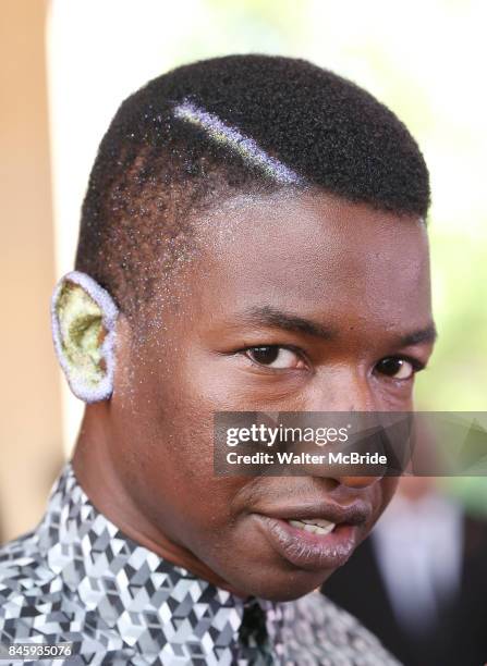 Mamoudou Athie attends the 'Unicorn Store' premiere during the 2017 Toronto International Film Festival at Ryerson Theatre on September 11, 2017 in...