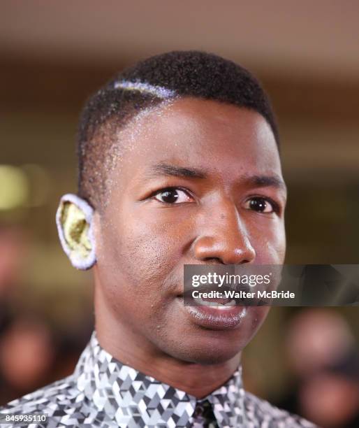 Mamoudou Athie attends the 'Unicorn Store' premiere during the 2017 Toronto International Film Festival at Ryerson Theatre on September 11, 2017 in...