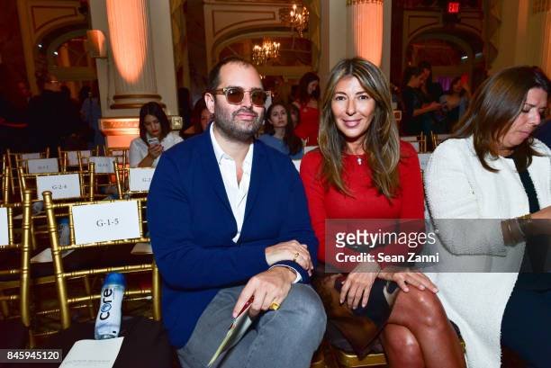 Whitney Robinson and Nina Garcia attend the Dennis Basso Spring/Summer 2018 Runway Show during New York Fashion Week at The Plaza Hotel on September...