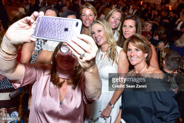 Ramona Singer and Guests attends the Dennis Basso Spring/Summer 2018 Runway Show during New York Fashion Week at The Plaza Hotel on September 11,...