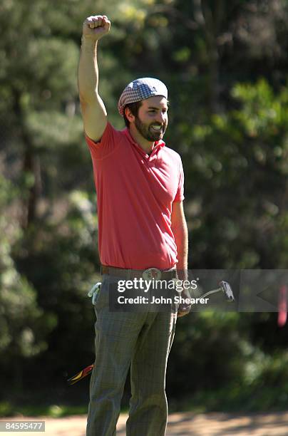 Musician Josh Kelley attends the Callaway Golf Foundation Challenge benefiting the Entertainment Industry Foundation cancer research programs held at...