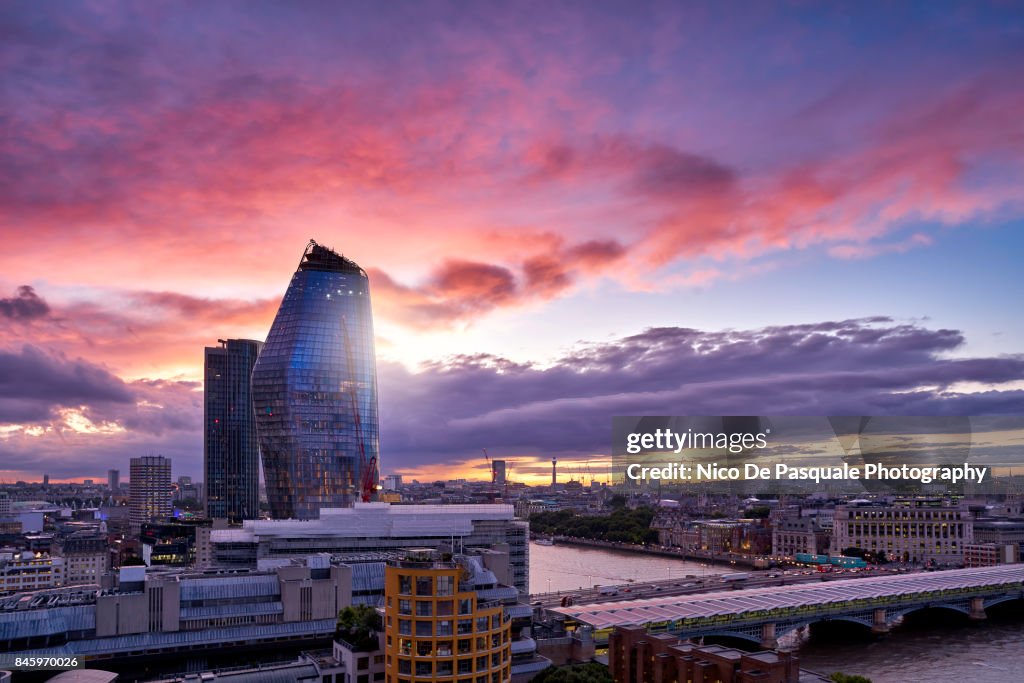 London financial district