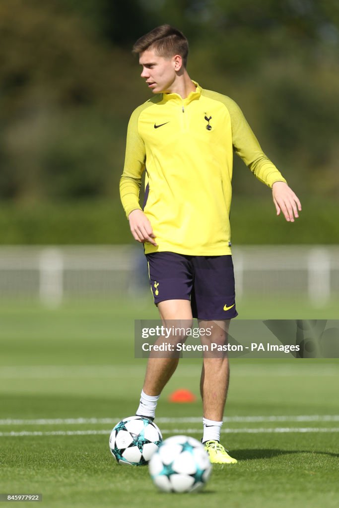 Tottenham Training and Press Conference - Enfield Training Ground