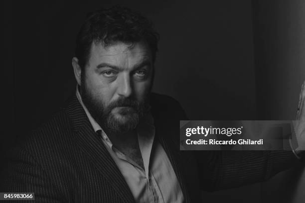 Actor Denis Menochet is photographed for Self Assignment on September 8, 2017 in Venice, Italy. .