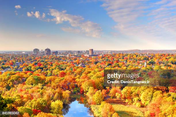 autumn in new haven - connecticut stock pictures, royalty-free photos & images