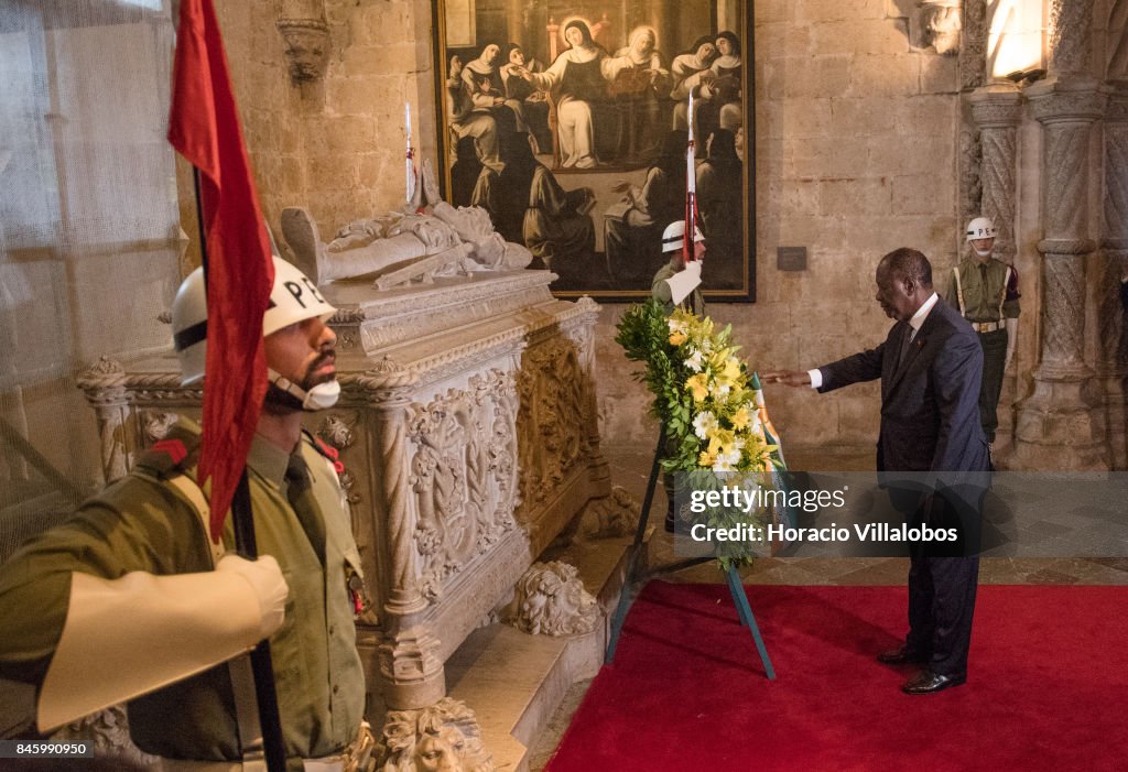 Portugal Hosts The Ivory Coast President On A State Visit