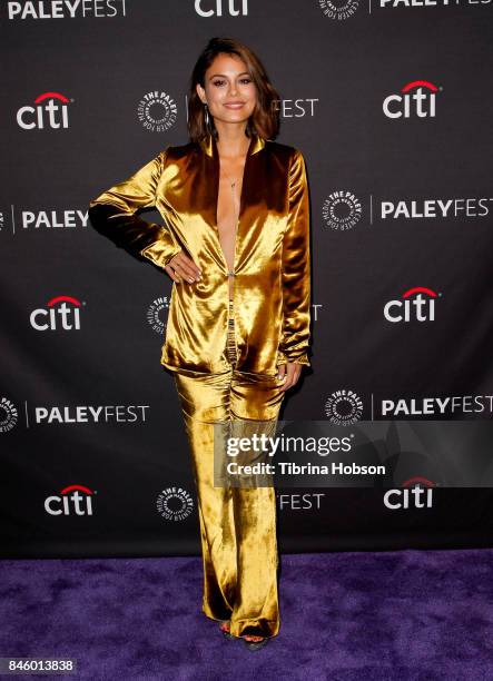 Nathalie Kelley attends The Paley Center for Media's 11th annual PaleyFest Fall TV Previews for The CW at The Paley Center for Media on September 9,...