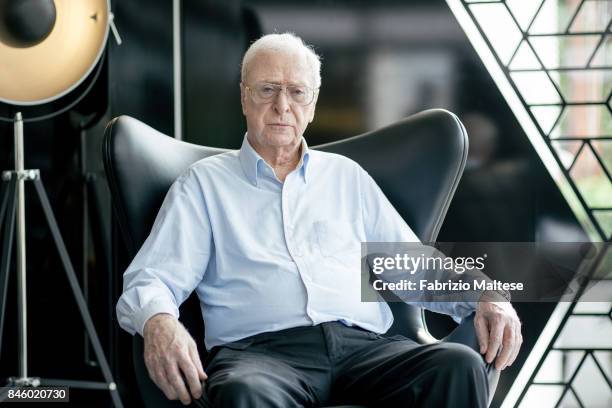 Actor Michael Caine is photographed on September 6, 2017 in Venice, Italy.