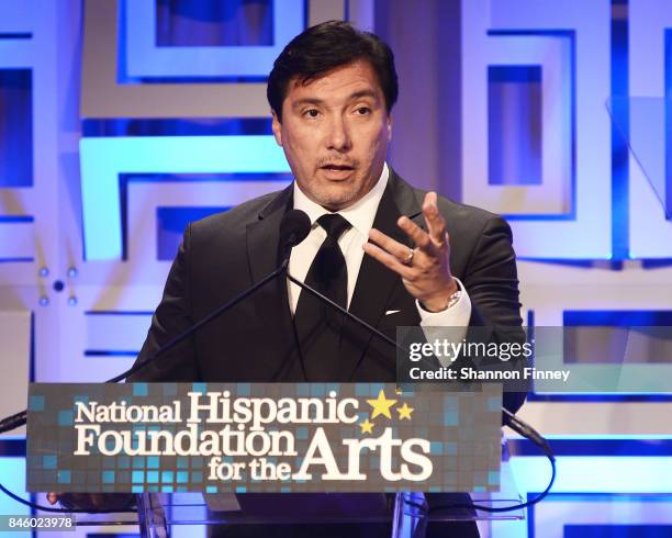 Actor Benito Martinez attends the National Hispanic Foundation for the Arts 2017 Noche de Gala at The Mayflower Hotel on September 11, 2017 in...