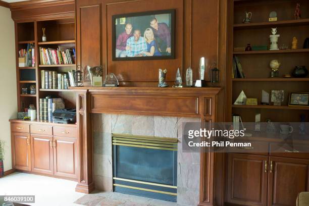 Actor Ernie Hudson's home is photographed for Closer Weekly Magazine on July 5, 2017 in Minnesota.