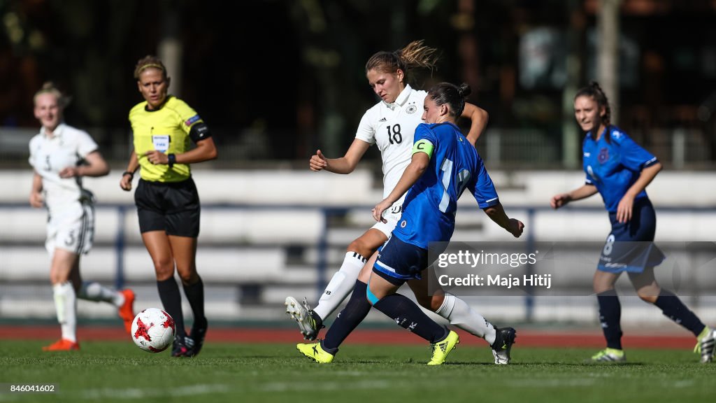 U19 Women's Germany v U19 Women's Kosovo - UEFA Under19 Women's Euro Qualifier