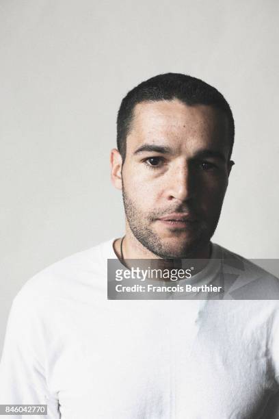Actor Christopher Abbott is photographed on September 7, 2017 in Deauville, France.