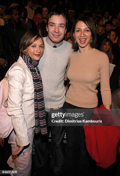 Rashida Jones, Jimmy Fallon and Maya Rudolph