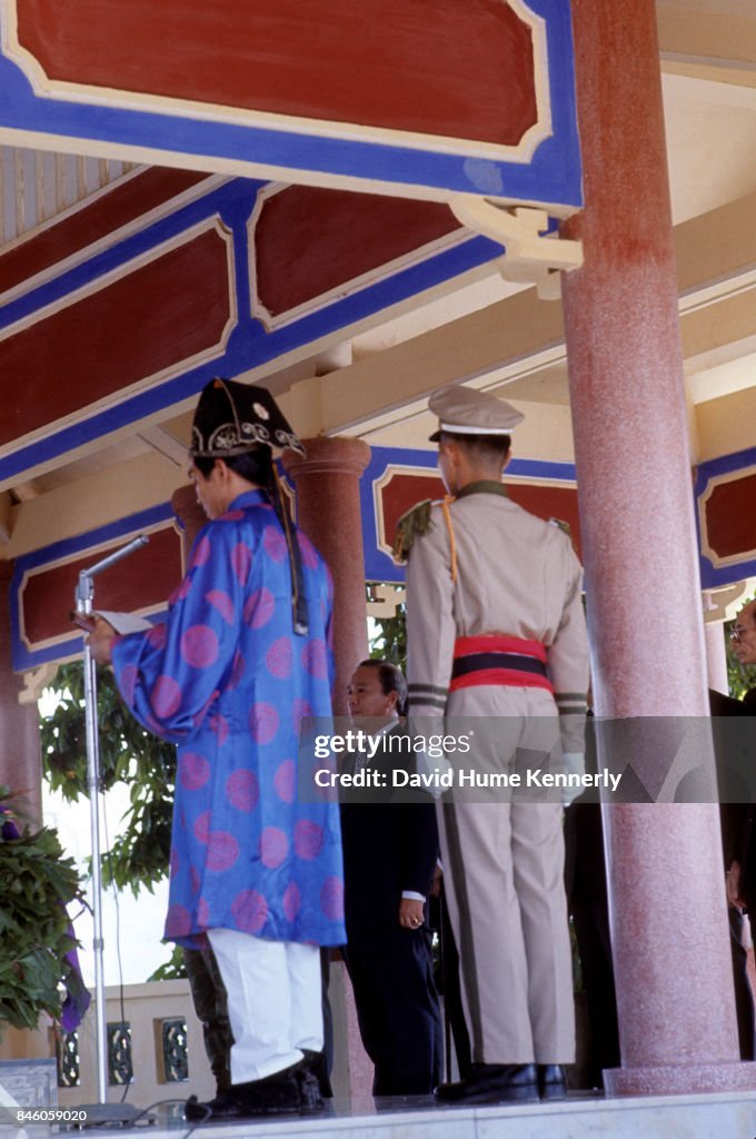 President Nguyen At Ceremony