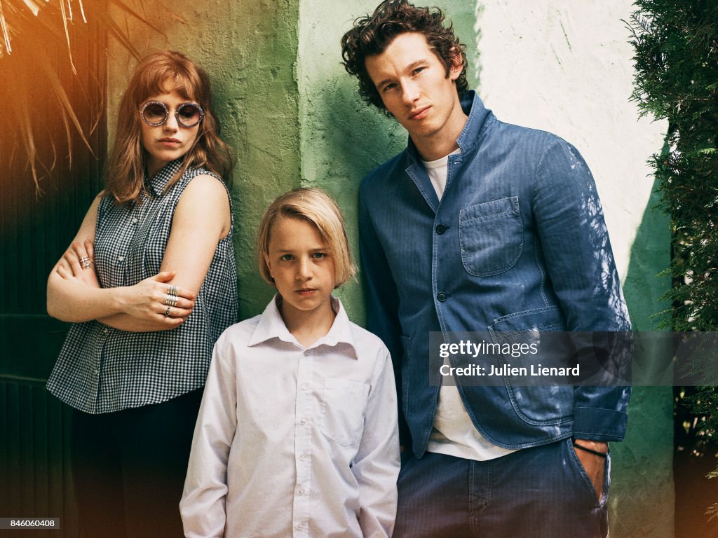 Imogen Poots, Callum Turner and Frank Oulton, 2017 Cannes Film Festival, Self Assignment, May 2017