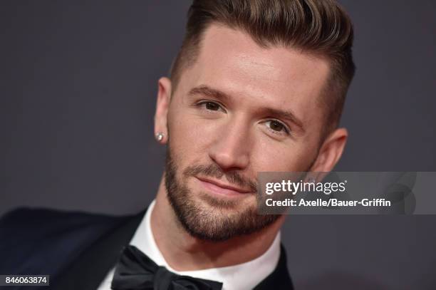 Dancer/choreographer Travis Wall arrives at the 2017 Creative Arts Emmy Awards at Microsoft Theater on September 9, 2017 in Los Angeles, California.