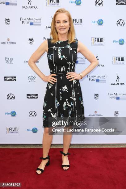 Actor Marg Helgenberger attends the 5th annual Made In Hollywood Honors For Television at 1600 Vine on September 12, 2017 in Hollywood, California.