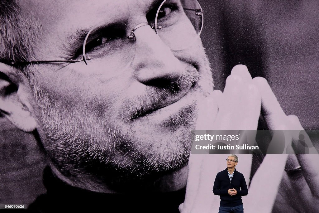 Apple Holds Product Launch Event At New Campus In Cupertino