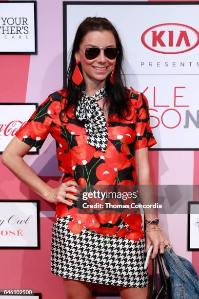 Sheila Liotti attends Kia STYLE360 Hosts Helen Castillo New York S/S '18 Presented by ChapStick at Metropolitan West on September 12, 2017 in New...