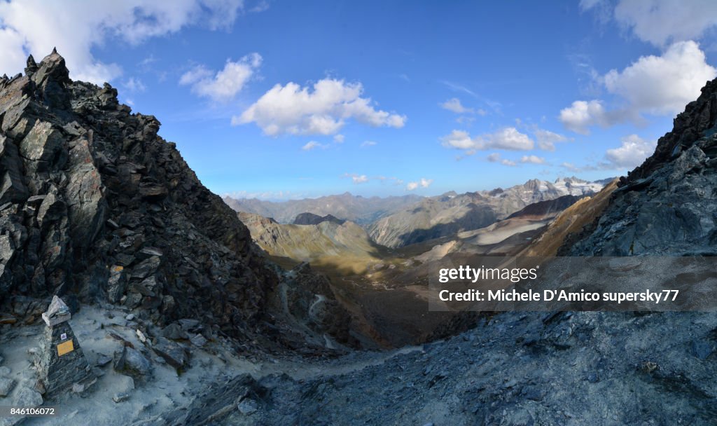 The Lauson Pass, along the "Alta Via n° 2"