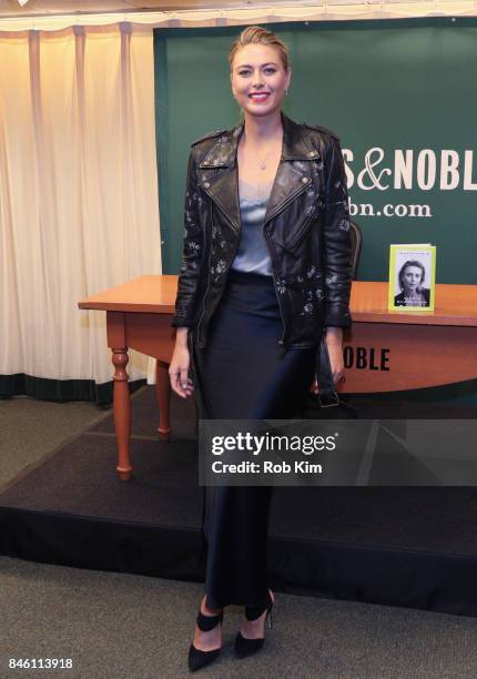 Maria Sharapova Signs Copies Of Unstoppable My Life So Far Photos and