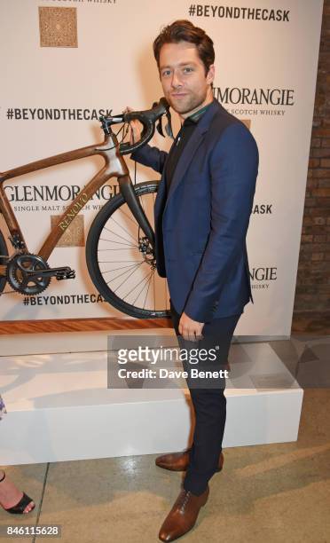 Richard Rankin attends the launch of the 'Beyond The Cask' collaboration between Glenmorangie and Renovo at Behind The Bikeshed on September 12, 2017...