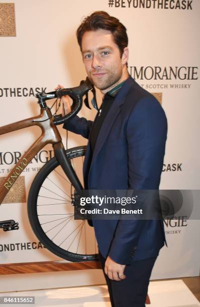 Richard Rankin attends the launch of the 'Beyond The Cask' collaboration between Glenmorangie and Renovo at Behind The Bikeshed on September 12, 2017...