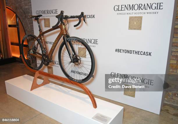 General view of the atmosphere at the launch of the 'Beyond The Cask' collaboration between Glenmorangie and Renovo at Behind The Bikeshed on...