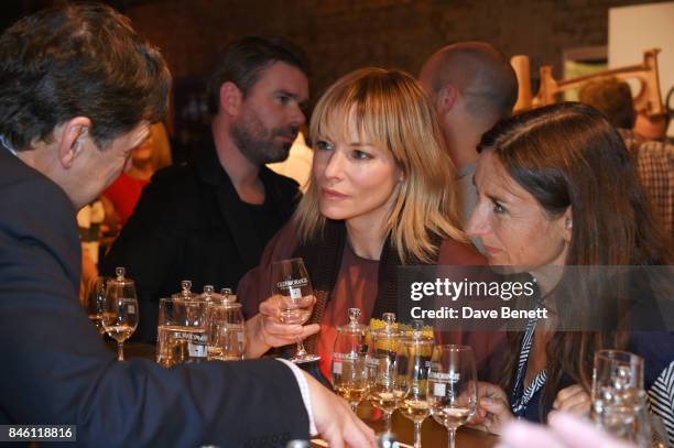 Sienna Guillory and Susannah Wise attend the launch of the 'Beyond The Cask' collaboration between Glenmorangie and Renovo at Behind The Bikeshed on...