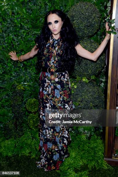 Designer Stacey Bendet attends Alice + Olivia By Stacey Bendet - fashion show during September 2017 - New York Fashion Week: The Shows at Gallery 2,...