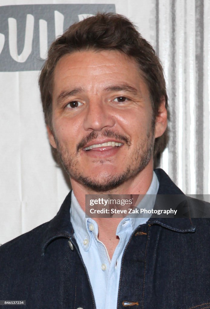 Taron Pascal Actor Pedro Pascal attends Build Series to discuss his new film... News ...