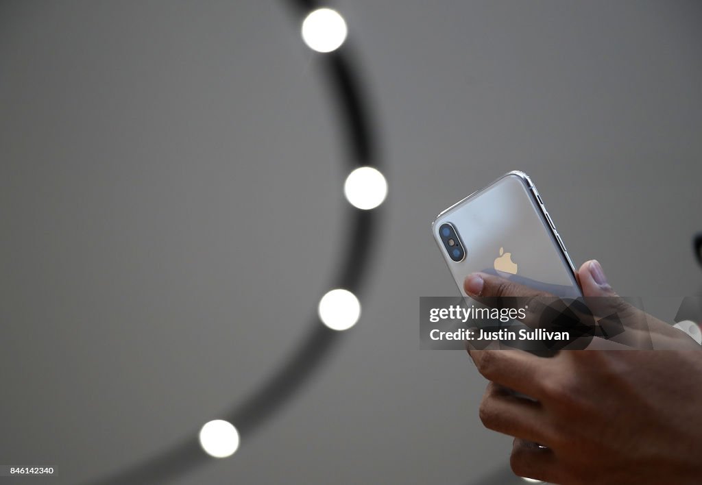 Apple Holds Product Launch Event At New Campus In Cupertino