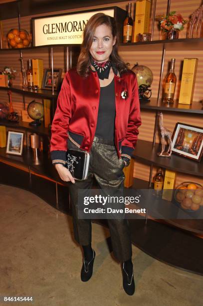 Jasmine Guinness attends the launch of the 'Beyond The Cask' collaboration between Glenmorangie and Renovo at Behind The Bikeshed on September 12,...