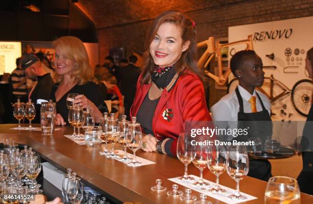 Jasmine Guinness attends the launch of the 'Beyond The Cask' collaboration between Glenmorangie and Renovo at Behind The Bikeshed on September 12,...