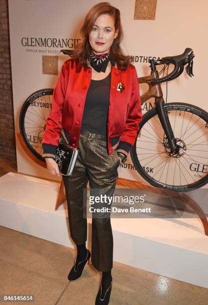 Jasmine Guinness attends the launch of the 'Beyond The Cask' collaboration between Glenmorangie and Renovo at Behind The Bikeshed on September 12,...