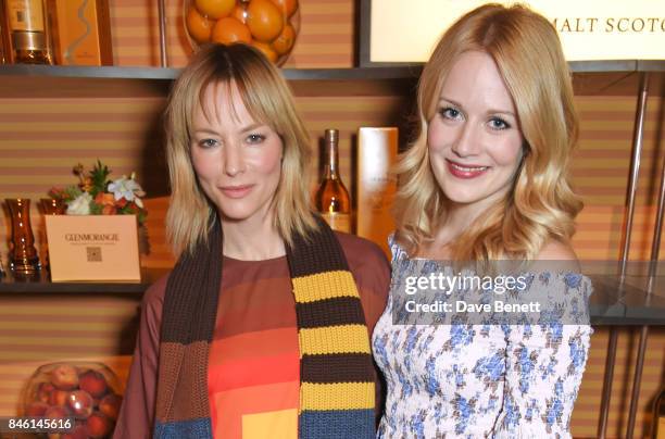 Sienna Guillory and Cara Theobold attend the launch of the 'Beyond The Cask' collaboration between Glenmorangie and Renovo at Behind The Bikeshed on...