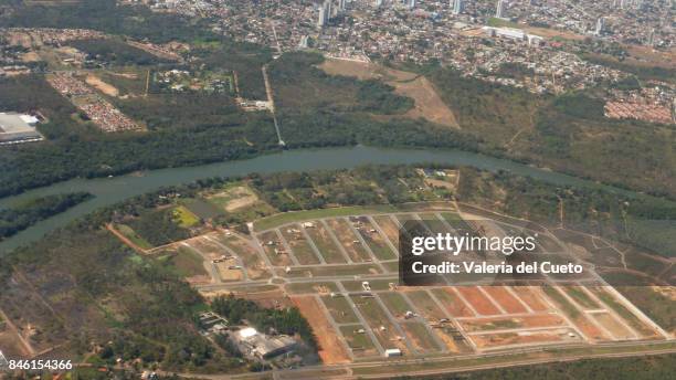 urban planning in várzea grande - cuiaba river stock pictures, royalty-free photos & images