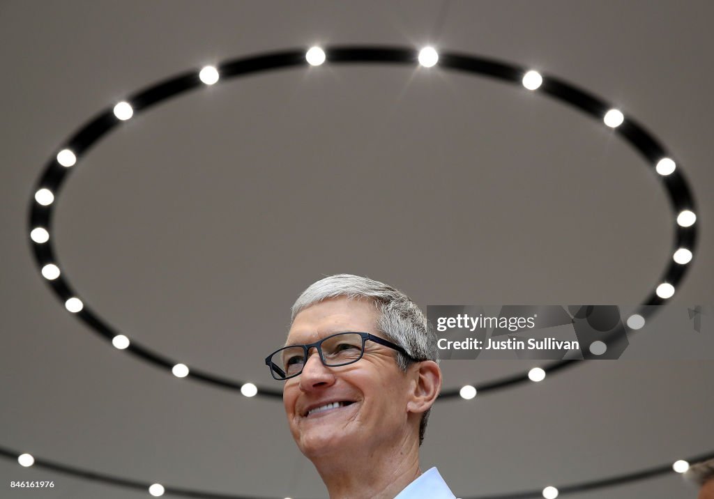 Apple Holds Product Launch Event At New Campus In Cupertino