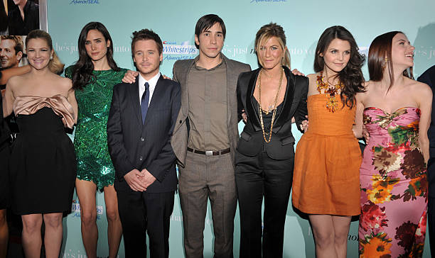 Actresses Drew Barrymore, Jennifer Connelly, actors Kevin Connolly, Justin Long, actresses Jennifer Aniston and Ginnifer Goodwin and Scarlett...