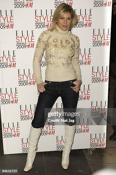 Model Hofit Golan attends the Elle Style Awards 2009 at H&M Oxford Street on January 27, 2009 in London, England.