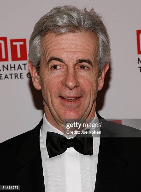 Actor James Naughton attends the 2009 Manhattan Theatre Club's "An Intimate Night" winter benefit at the Rainbow Room on January 26, 2009 in New York...