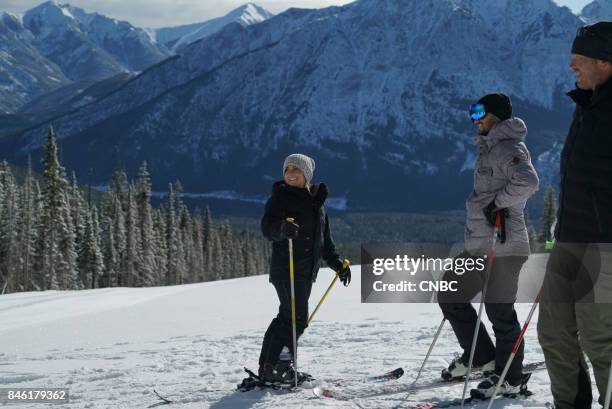 Episode 205: "Snow" -- Pictured: Shawn Johnson East, Jeremy Bloom, Bode Miller --