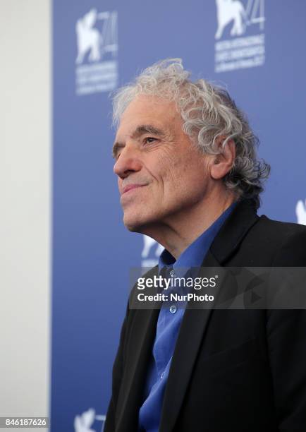 Venice, Italy. 08 September, 2017. Abel Ferrara during the 'Piazza Vittorio' photocall during the 74th Venice Film Festival