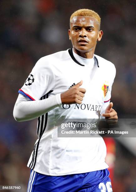 Basel's Manuel Akanji during the UEFA Champions League, Group A match at Old Trafford, Manchester. PRESS ASSOCIATION Photo. Picture date: Tuesday...