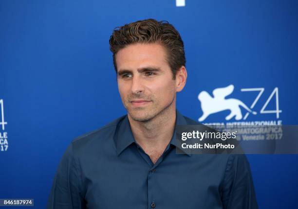 Venice, Italy. 08 September, 2017. Andrea Pallaoro attend the photocall of the movie 'Hannah' presented in competition at the 74th Venice Film...